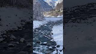 Panorama di Villa La Roccia 🏔️💝👋🏻❄️ blindinglights amazing mountains top snow love winter [upl. by Roi]