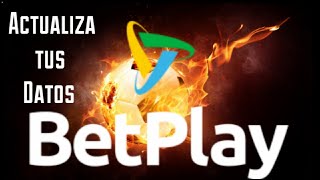 Como actualizar los datos en betplay ✅ tutorial betplay tutorial [upl. by Fanni]