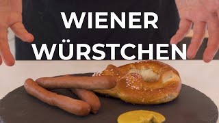 Wiener Würstchen selber machen  Knackig Gut inkl Frankfurter Variation [upl. by Ahsened158]