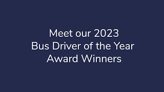 Congratulations to our winners of the 2023 Queensland Bus Driver of the Year Awards [upl. by Mosby842]