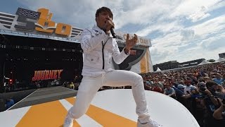 Journey quotOpen Armsquot LIVE CONCERT HD at INDY 500 Carb Day 2016 100th RUNNING HD sound Quality [upl. by Louisa]