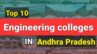 Top 10 Engineering colleges in Andhra Pradesh Btech colleges  colleges with courses top10colleges [upl. by Ahsinac928]