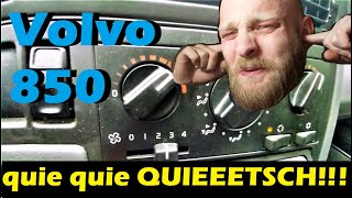 Volvo 850 Innenraumgebläse ausbauen  Heizungsgebläse Heater Blower  Low Budget Youngtimer Teil 11 [upl. by Siuqcram]