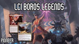 Boros Aggro ON STEROIDS  LCI Boros Legends  LCI Pioneer  MTGO [upl. by Allana722]