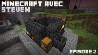 La smeltery   Minecraft avec Steven  Episode 2 [upl. by Norud]