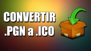 Tutorial  Como convertir imágenes PNG a ICO [upl. by Mayfield699]