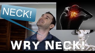 Wry Neck  Torticollis Causes amp SCM Stretch Info [upl. by Chapman]