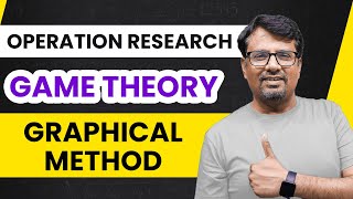 Game Theory  Graphical Method Game Theory  Operation Research [upl. by Rimidalg259]