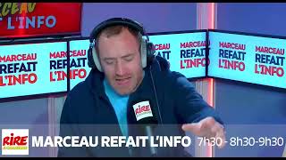 Marceau refait linfo  meeting d’Emmanuel Macron rireetchansons [upl. by Zulema]