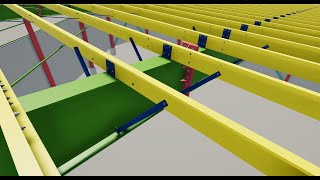 TEKLA STRUCTURES CREATE Z PURLIN AND CONNECTION WITH RAFTER [upl. by Ydaf217]