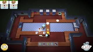 Overcooked Level 41 2 Player Coop 3 Stars [upl. by Jocelin512]