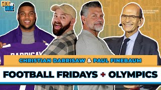 FOOTBALL FRIDAYS w Vikings Christian Darrisaw  CeeDee Lamb DRAMA 🔥  GoJo and Golic  Aug 9 2024 [upl. by Idelle]