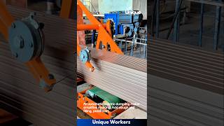 The process of red brick cutting  The workers do their job perfectly  machine shorts [upl. by Watts]