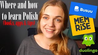 Where and how to learn Polish books apps amp tips [upl. by Arimas]