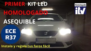 KIT LED ECE R37 HOMOLOGADO todo lo que debes saber [upl. by Hedwiga]