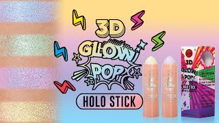 JCat Beauty 3D Glow Pop Stick  Tutorial [upl. by Mariska851]