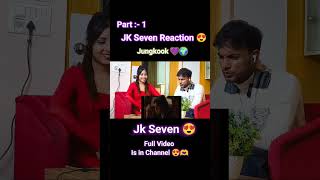 BTS Jungkook Seven reaction  JK Seven Song Reaction  jungkook seven reaction bts [upl. by Lindner1]