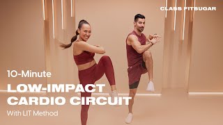 10Minute LowImpact Cardio Circuit With LIT Method  POPSUGAR FITNESS [upl. by Dnar]