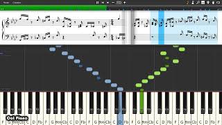 Atonement  Briony  Piano tutorial and cover Sheets  MIDI [upl. by Milburr]