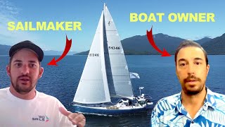 A Conversation About Sails With Our Sailmaker Ep 165 [upl. by Zennas837]