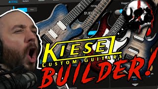 Building Kiesel Custom Guitars  New Kiesel Website [upl. by Onnem603]