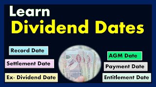 Tracking Key Dividend Dates  Dividend Dates Explanation in Detail with Examples [upl. by Eirellav815]