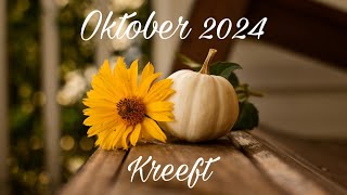 Kaartlegging voor het sterrenbeeld Kreeft  Oktober 2024 ♋ [upl. by Anihs]