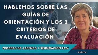 Guías de Orientación y Criterios de Evaluación [upl. by Aisereht]