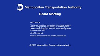 MTA Committee Meetings  7172023 [upl. by Charin]