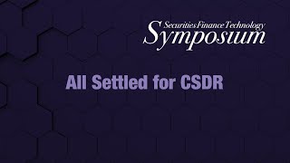 All Settled for CSDR [upl. by Nahum]