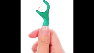 How to use a floss pick [upl. by Corvese]