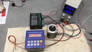 Stepper Motor controller with IR Remote MPJAcom 34116 MS [upl. by Alicea]