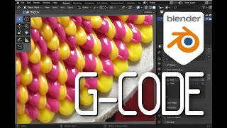 Generate Gcode for 3D Printing with Blender [upl. by Boutis57]