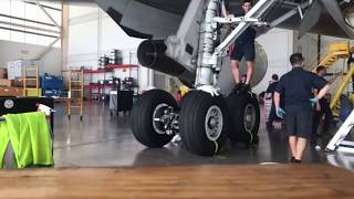 Boeing 767 landing Gear [upl. by Anastasio]