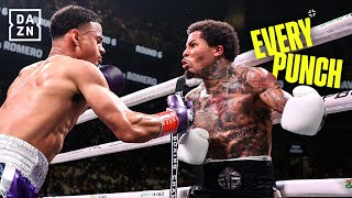 6TH ROUND STOPPAGE Gervonta Davis vs Rolly Romero  Every Punch [upl. by Nugesulo]