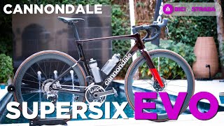 Cannondale SuperSix Evo 2023 dettagli tecnici e prime sensazioni [upl. by Hacim]