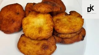 Only Four Ingredients❗️🔥Make this flattened sweet potato bites in minutes🍘 [upl. by Akimrej869]