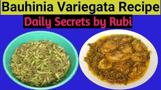 Bauhinia Variegata recipe  Delicious Kachnaar gosht recipe Unique and special Kachnaar [upl. by Gee]