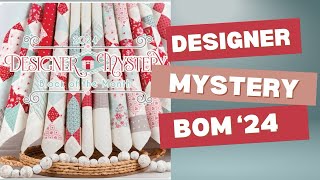 Sew With Me for blockmonth 4 of Designer Mystery BOM from Fat Quarter Shop blockofthemonth [upl. by Nyrraf259]