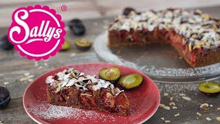 SchokoladenZwetschgenKuchen mit Tonkabohne  Sallys Welt [upl. by Avera]