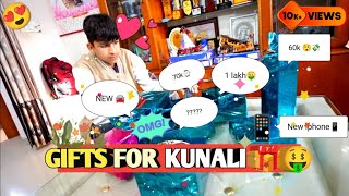 Most expensive Gifts for Kunali 🎁😘Sourav joshi vlogs [upl. by Fellner]