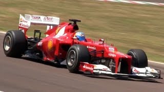 PURE Ferrari F2012 Formula 1 V8 SOUND [upl. by Irby]