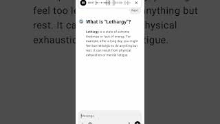 What is quotLethargyquot [upl. by Aleka]