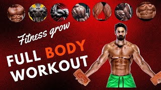 Full Body Workout at Home 🏋️💯 sportfeed fitnessgrow helthtips homeworkout workouttips workout [upl. by Abran]