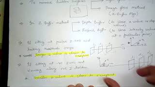 Z Buffer or Depth Buffer algorithm [upl. by Calisa137]