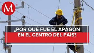 CFE y Cenace trabajan el proceso de restablecimiento de luz [upl. by Atinreb]