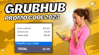 GrubHub Coupon Codes 2023 ✔ GrubHub Promo Code for existing customers [upl. by Roslyn]