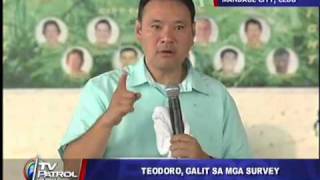 ErapBinay tandem happy over survey results Gibo vents ire [upl. by Airyt]