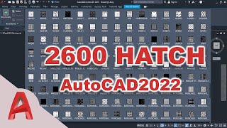 AutoCAD 2022  How to Install Custom Hatch Patterns [upl. by Sollie]