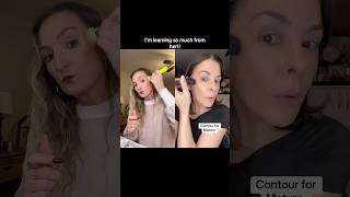 How to apply bronzer contour ericataylorbeauty makeuptutorial makeuptips makeup [upl. by Lever]